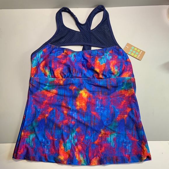 Title nine Other - Title Nine tankini top.  Pullover mess straps, removable padding.  Size M. NWT